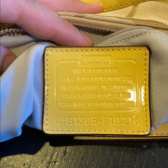 Coach Signature Stripe Demi Shoulder Bag - Picture 4 of 5